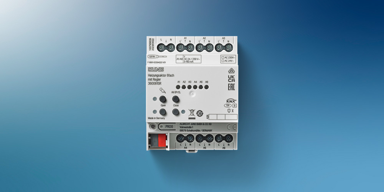 KNX Heizungsaktor 6-fach bei Elektrotechnik Nirschl Daniel GmbH in Lalling
